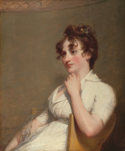 Eleanor Parke Custis Lewis (Mrs. Lawrence Lewis) av Gilbert Stuart