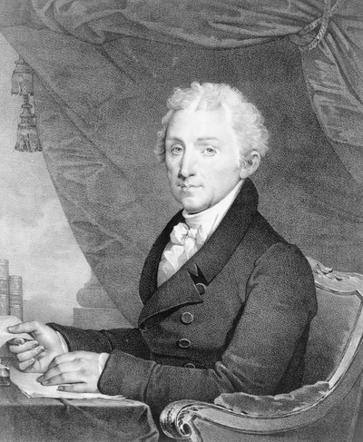 James Monroe, USAs femte president av Gilbert Stuart