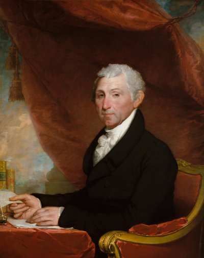 James Monroe, ca. 1820-22. av Gilbert Stuart