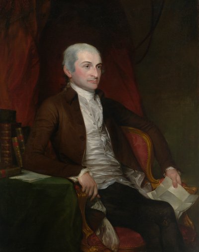 John Jay, påbegynt 1784, fullført innen 1818. av Gilbert Stuart