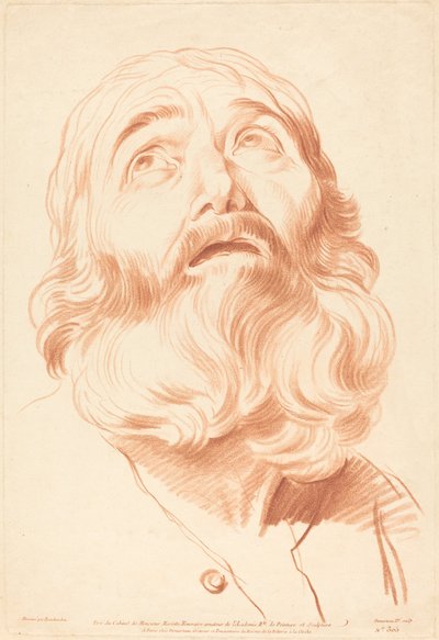 Leder av en mann. av Gilles Demarteau