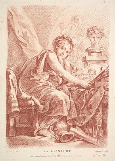 Maleri. av Gilles Demarteau