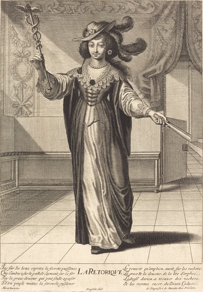 La Rhetorique (retorikk) av Gilles Rousselet after Grégoire Huret