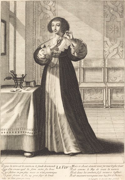 Brann av Gilles Rousselet after Grégoire Huret