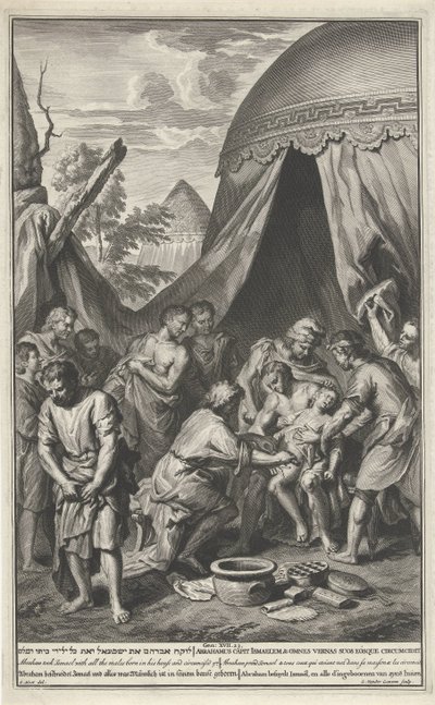 Omskjæring av Ismael av Gilliam van der Gouwen