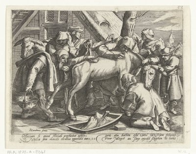 Vasking av eselet av Gillis van Breen
