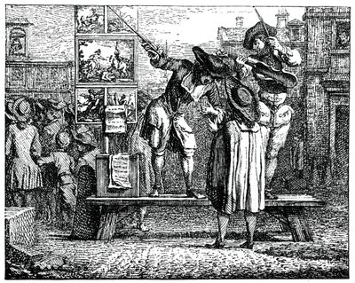 Fair Parade, 1885. av Gillot