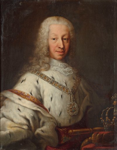 Charles Emmanuel III 1701-1773, hertug av Savoy og konge av Sardinia, første halvdel av 1700-tallet. av Giorgio Domenico Duprà