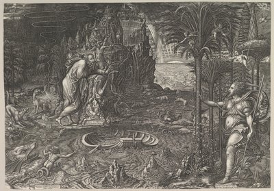 Allegory of Life, 1561. av Giorgio Ghisi