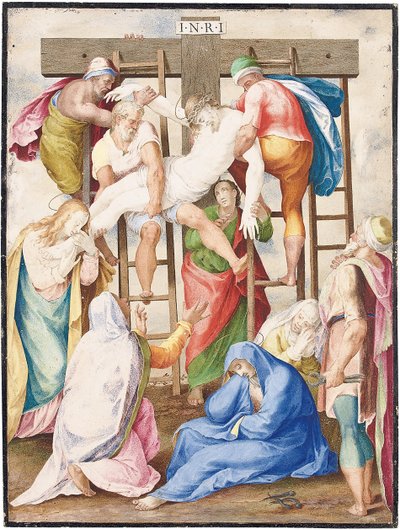 Deponeringen av Giorgio Giulio Clovio