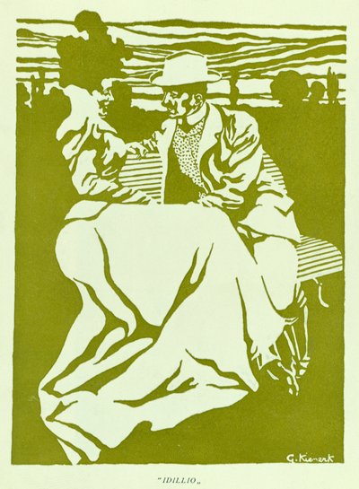 Idyll, publisert i Novissima av Giorgio Kienerk