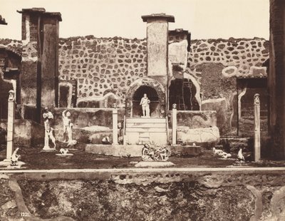 House of Marco Lucretius, Pompeii House of Marco Lucretius, Pompeii, ca. 1870. av Giorgio Sommer