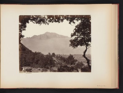 Utsikt over Capri fra fastlandet, Italia Capri da Massa (tittel på objekt) av Giorgio Sommer