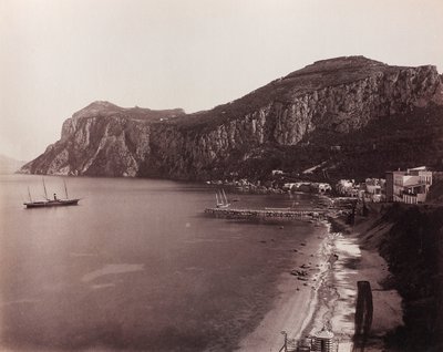 Panoramautsikt over Capri av Giorgio Sommer