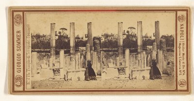 Serapis-tempelet. Pozzuoli. av Giorgio Sommer