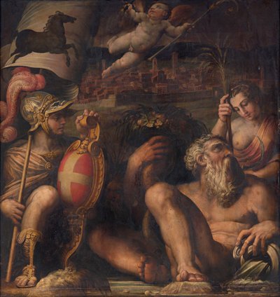 Allegori av Arezzo, 1563-1565 av Giorgio Vasari