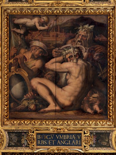 Allegori av Borgo San Sepolcro og Anghiari av Giorgio Vasari