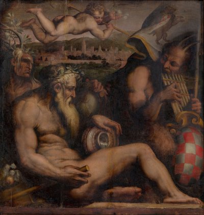 Allegori av Pistoia, 1563-1565 av Giorgio Vasari