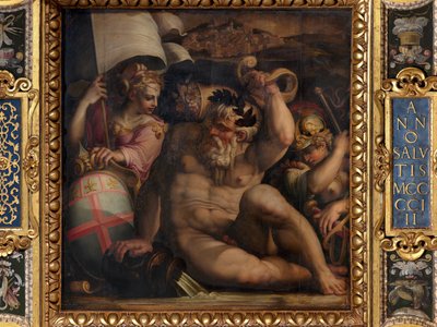 Allegori av Romagna av Giorgio Vasari