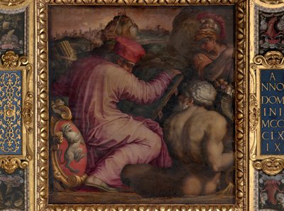 Allegori om San Miniato i nedre Valdarno av Giorgio Vasari