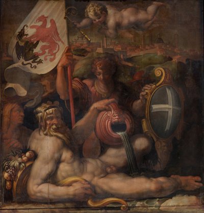Allegory of Volterra, 1563-1565 av Giorgio Vasari