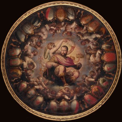 Apotheosis of Sosimo The Medic, 1563-1565 av Giorgio Vasari