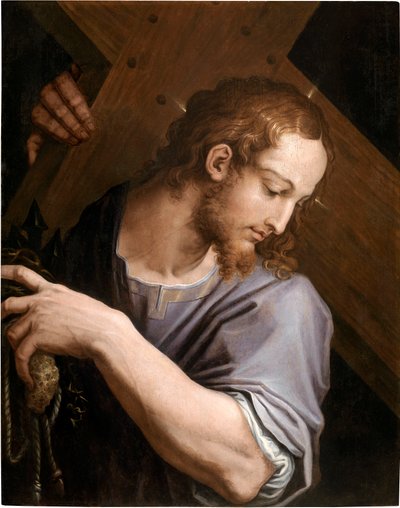 Kristus bærer korset, 1553. av Giorgio Vasari