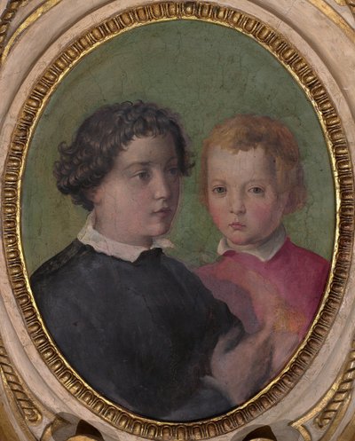 Giovanni og Garzia de Medici, 1556-1558 av Giorgio Vasari