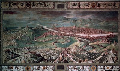 Beleiring av Firenze av Giorgio Vasari