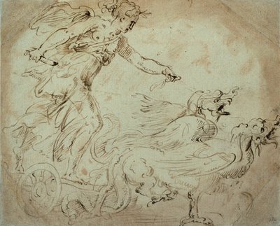 Studie for Ceres av Giorgio Vasari