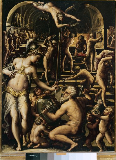 Smia av Vulcano av Giorgio Vasari