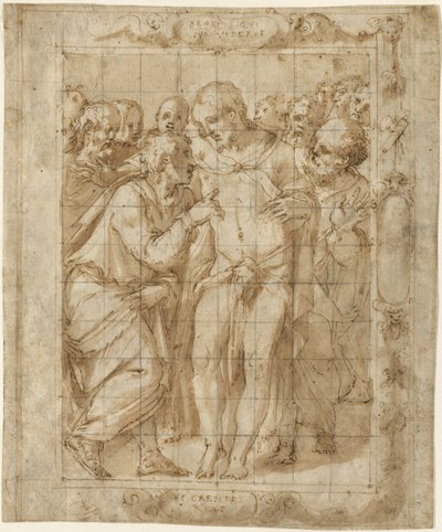 The Incredulity of Saint Thomas, ca. 1556-57 av Giorgio Vasari