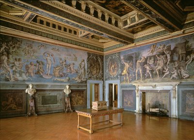 Elementenes hall, 1555 av Giorgio Vasari