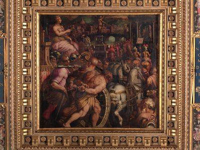 Triumf etter seieren på Pisa av Giorgio Vasari
