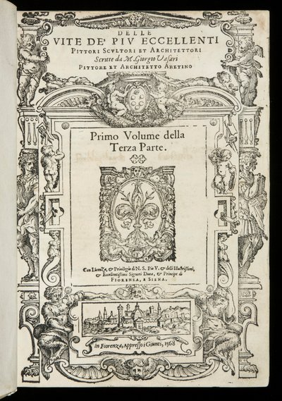 De utmerkedes liv, Giorgio Vasari 1568 (trykk) av Giorgio Vasari