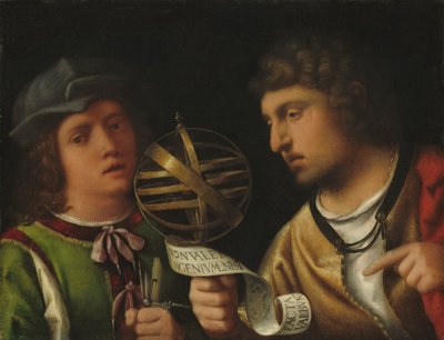 Giovanni Borgherini og hans veileder av Giorgione