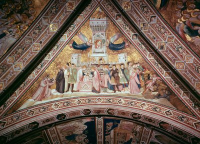 Allegori om kyskheten (Fresco av Giotto (c.1266-1337)
