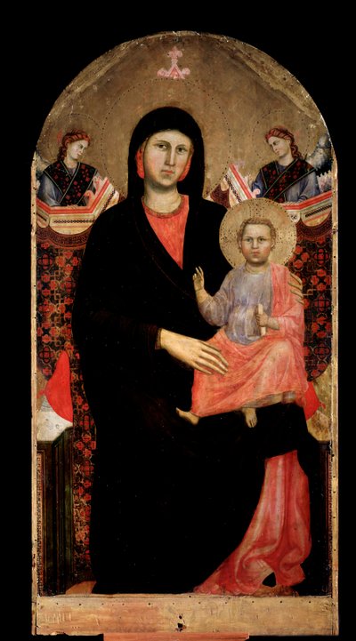 Jomfru og barn (maleri av Giotto (c.1266 1337)