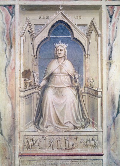 Allegory of Justice, ca. 1305 (fresco) av Giotto di Bondone