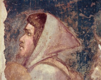 Hodet til en hyrde av Giotto di Bondone