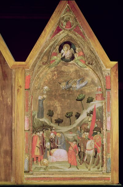 The Martyrdom of St. Paul, høyre panel fra Stefaneschi Triptych, ca. 1320 (tempera på panel) av Giotto di Bondone