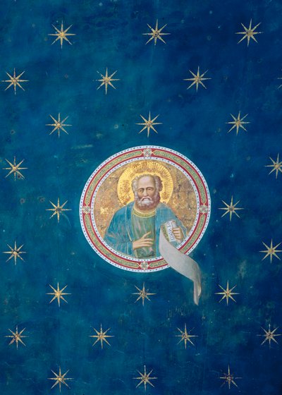 Profeten Malaki, fra takhvelvet, ca. 1305 av Giotto di Bondone