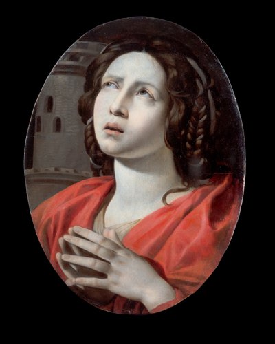 Heilige Barbara von Giovanni-Battista Caracciolo