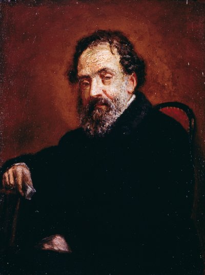 Portrett av maleren Enrico Carlo Augusto Scuri (Bergamo av Giovanni Carnovali