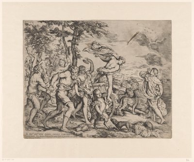 Bacchus møter Ariadne på Naxos av Giovanni Andrea Podesta