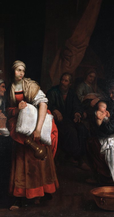 Marias fødsel av Giovanni Andrea di Ferrari