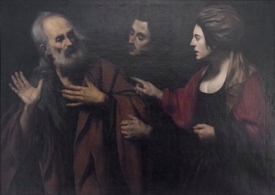 Fornektelsen av St Peter av Giovanni Antonio Galli