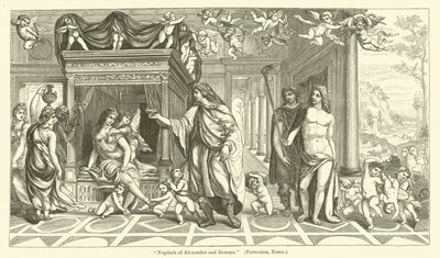 Bryllup av Alexander og Roxana av Giovanni Antonio Bazzi Sodoma