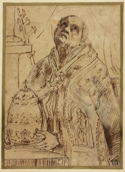 Pavelig helgen av Giovanni Antonio Burrini