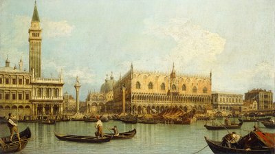 Molo, Venezia, fra Bacino di S. Marco, av Giovanni Antonio Canal